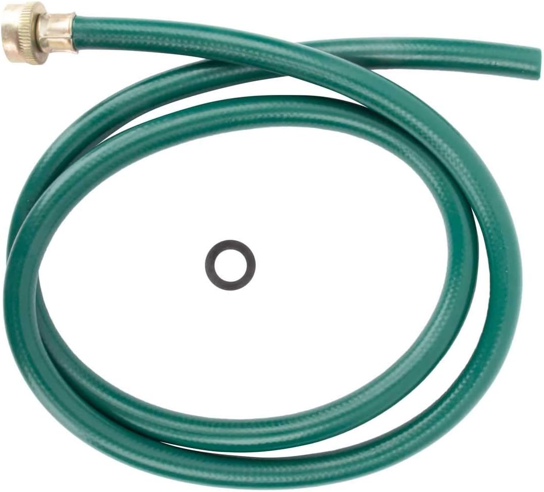 Midea MAD35C1ZWS Dehumidifier with Reusable Air Filter, 35 Pint-2019 DOE (Previous 50 Pint), White & LDR Industries 504 1300 Garden Dehumidifier Drain Hose, 5ft, Green Rubber Finish, 5'