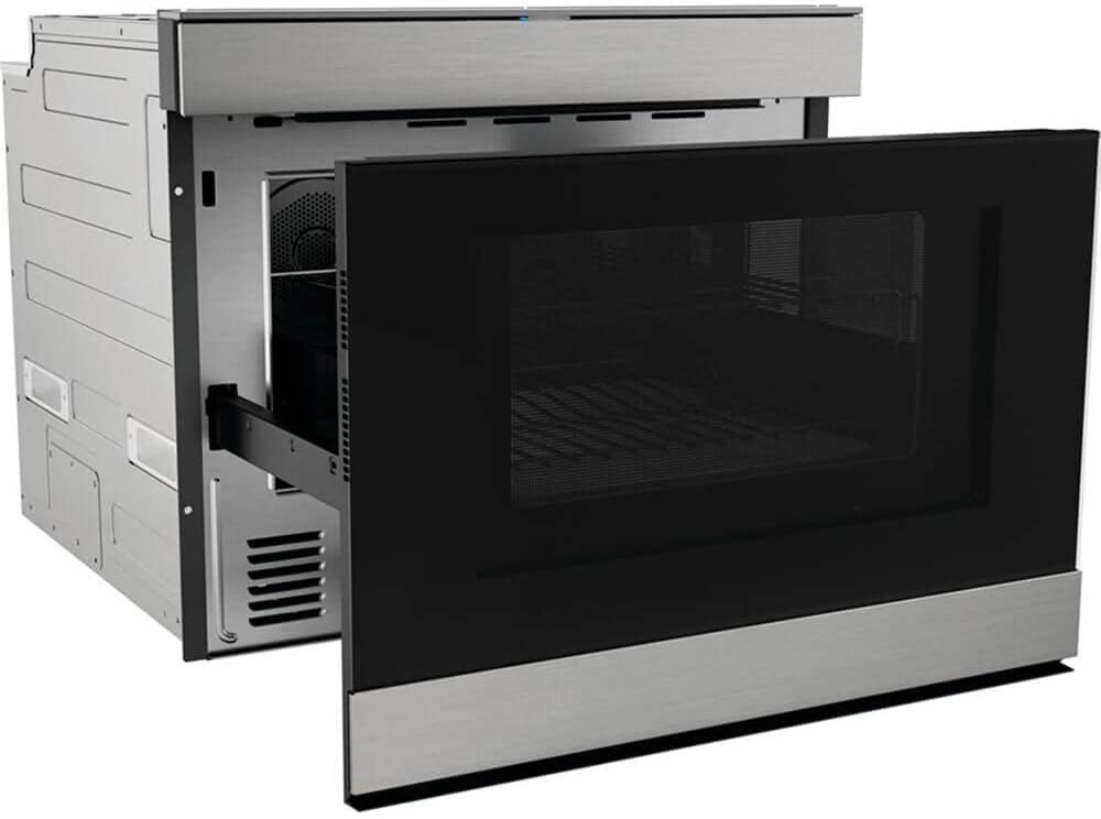 Sharp SMD2499FS 1.4 Cu. Ft. Silver Built-In Smart Convection Microwave Drawer Oven