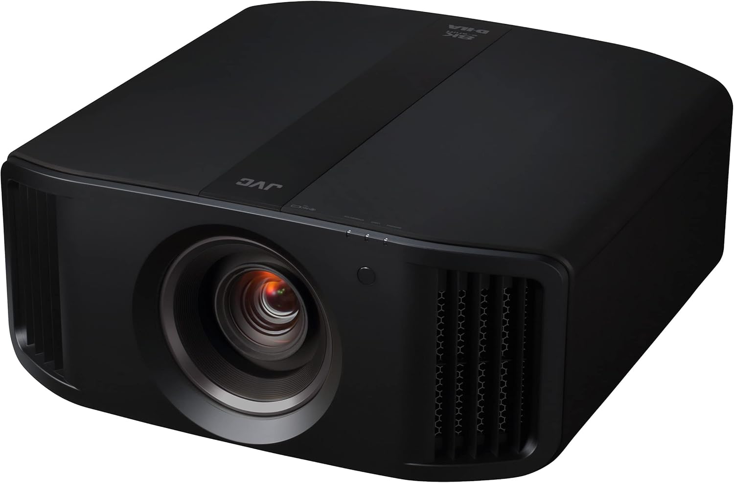 JVC DLA-NZ7 D-ILA Laser Home Theater Projector, 2200 Lumen, Native 4K with 8K e-Shift Technology, Frame Adapt HDR, 2-HDMI Inputs, Supports 8K-60P/4K-120P, Ideal for Gaming, HDR10+