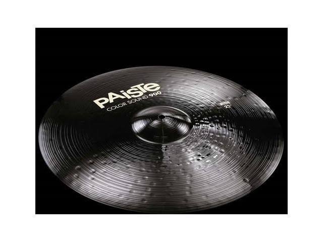 Paiste Color Sound 900 Series Ride Cymbal (22x22 Black)