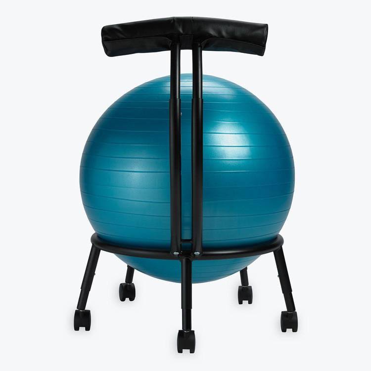 Custom Fit Yoga Balance Ball Chair - Black