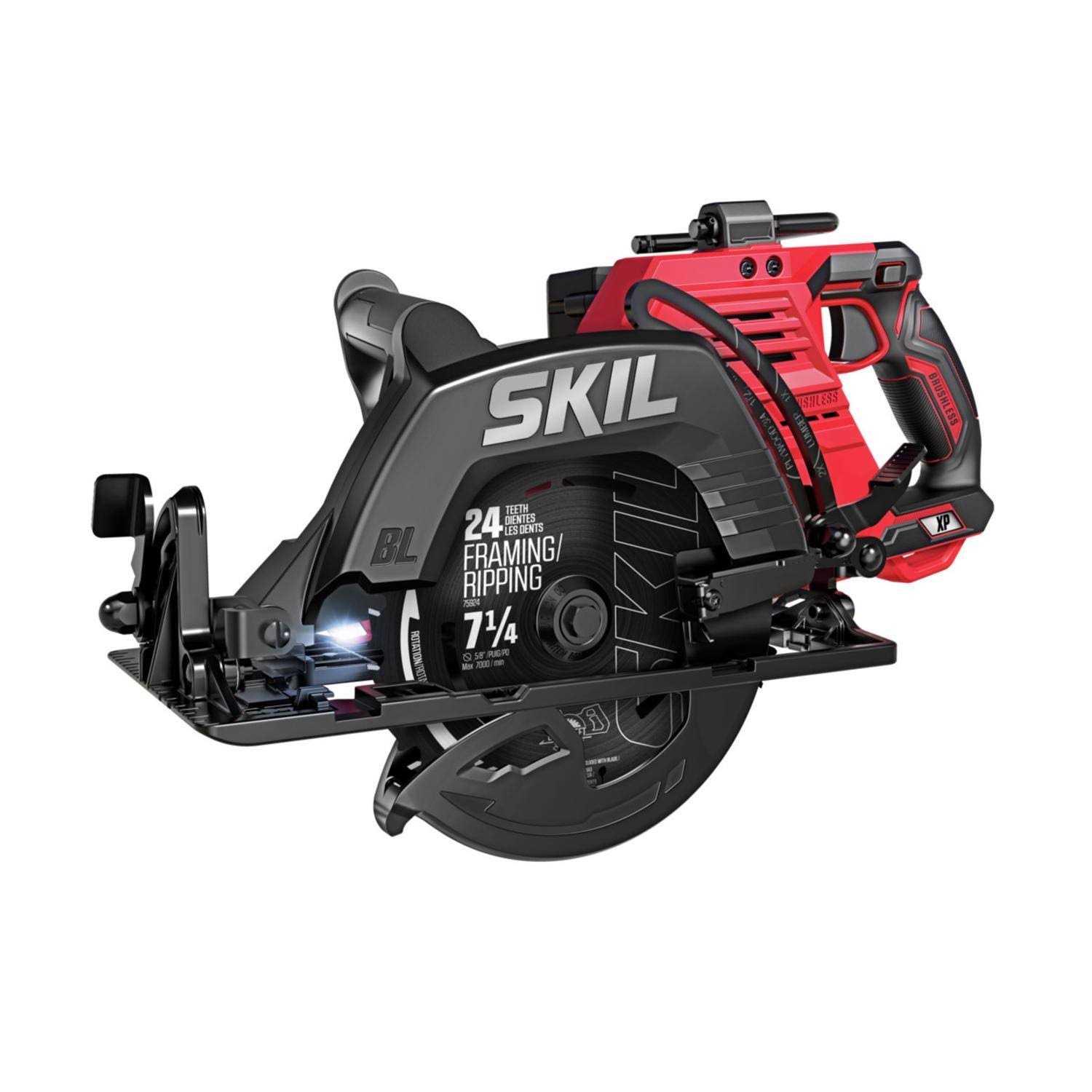 SKIL PWR CORE 20 XP Brushless 7-1/4 Rear Handle Circular Saw Kit CR5429B-20 - Shop Hardware Tools Online Store