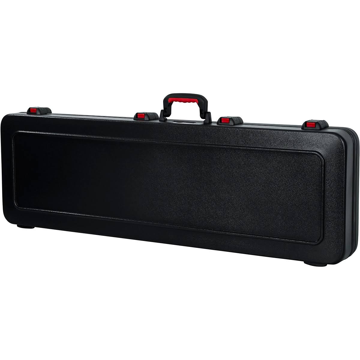 Gator Flight Pro TSA Series ATA Molded Bass Guitar Case Black Red