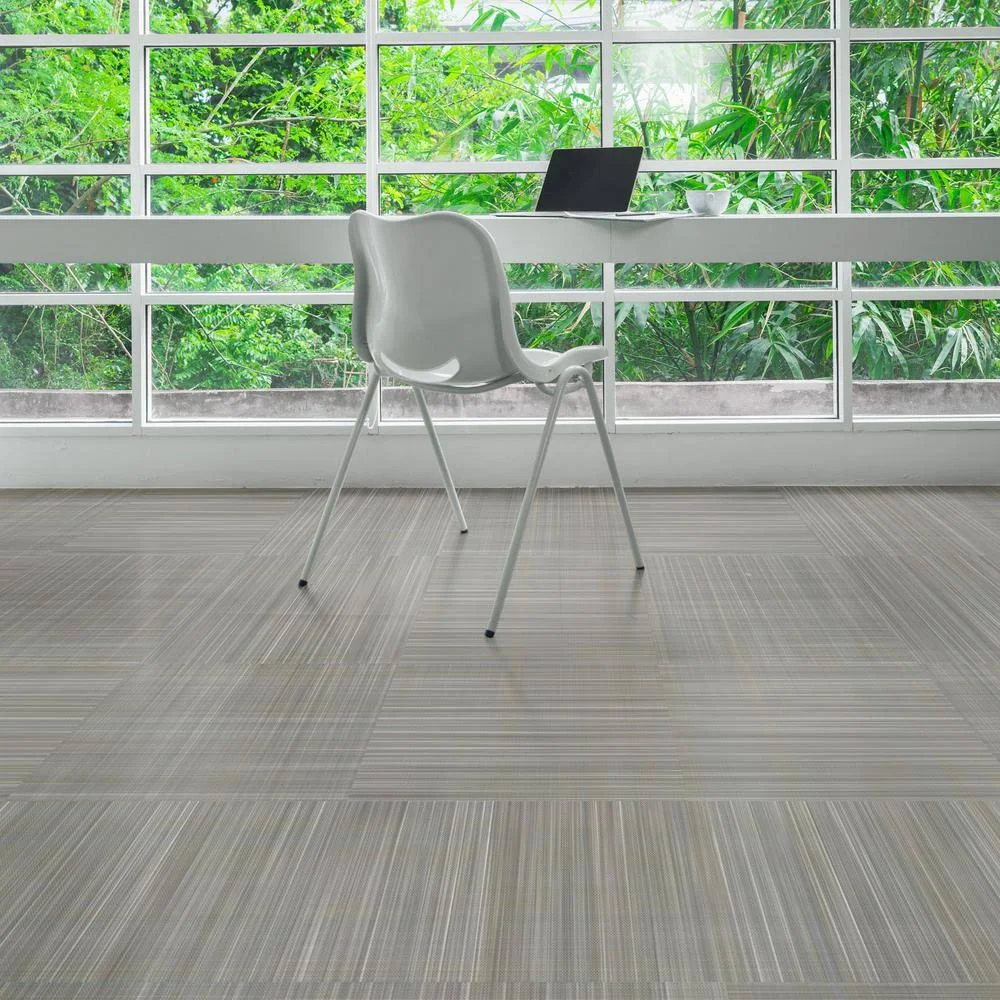 Setagrip Silver Lining 18 in. W x 18 in. L Looselay Luxury Vinyl Plank Flooring (36 Sq. ft. / CASE)
