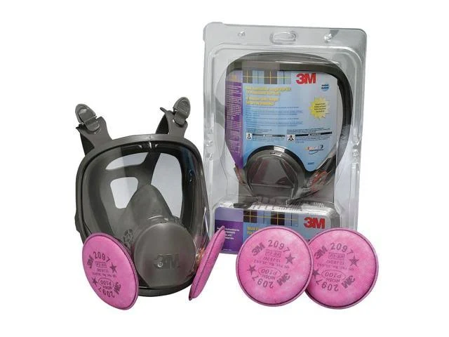 3M Mold Remediation Respirator Kit Includes (2) P100 Filters 68097