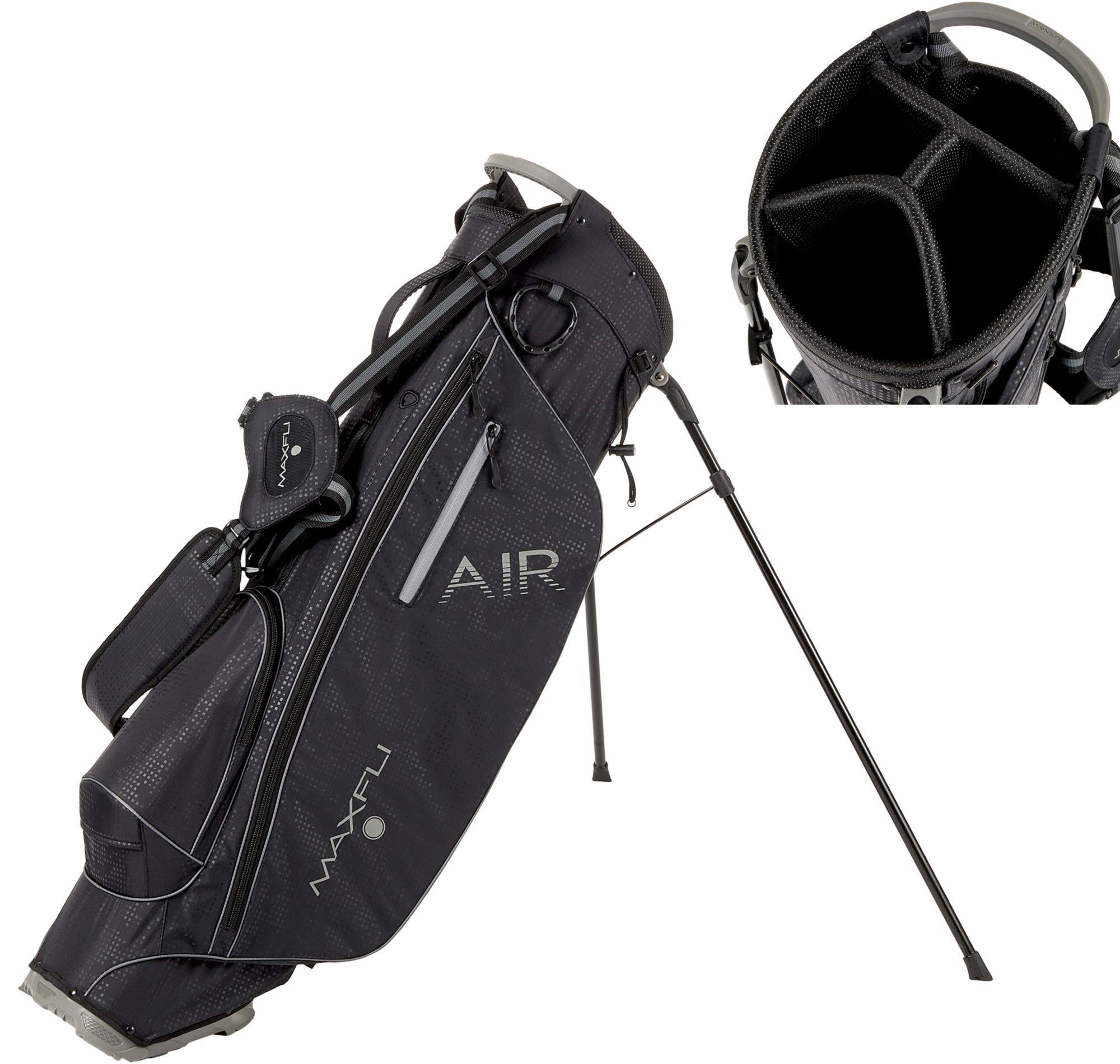 Maxfli Men&s 2018 Air Stand Golf Bag, Black