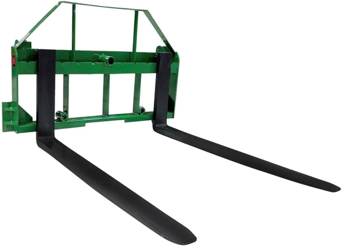 Titan Attachments UA Fork Frame 48" Fork Blades Made in The USA Fits John Deere