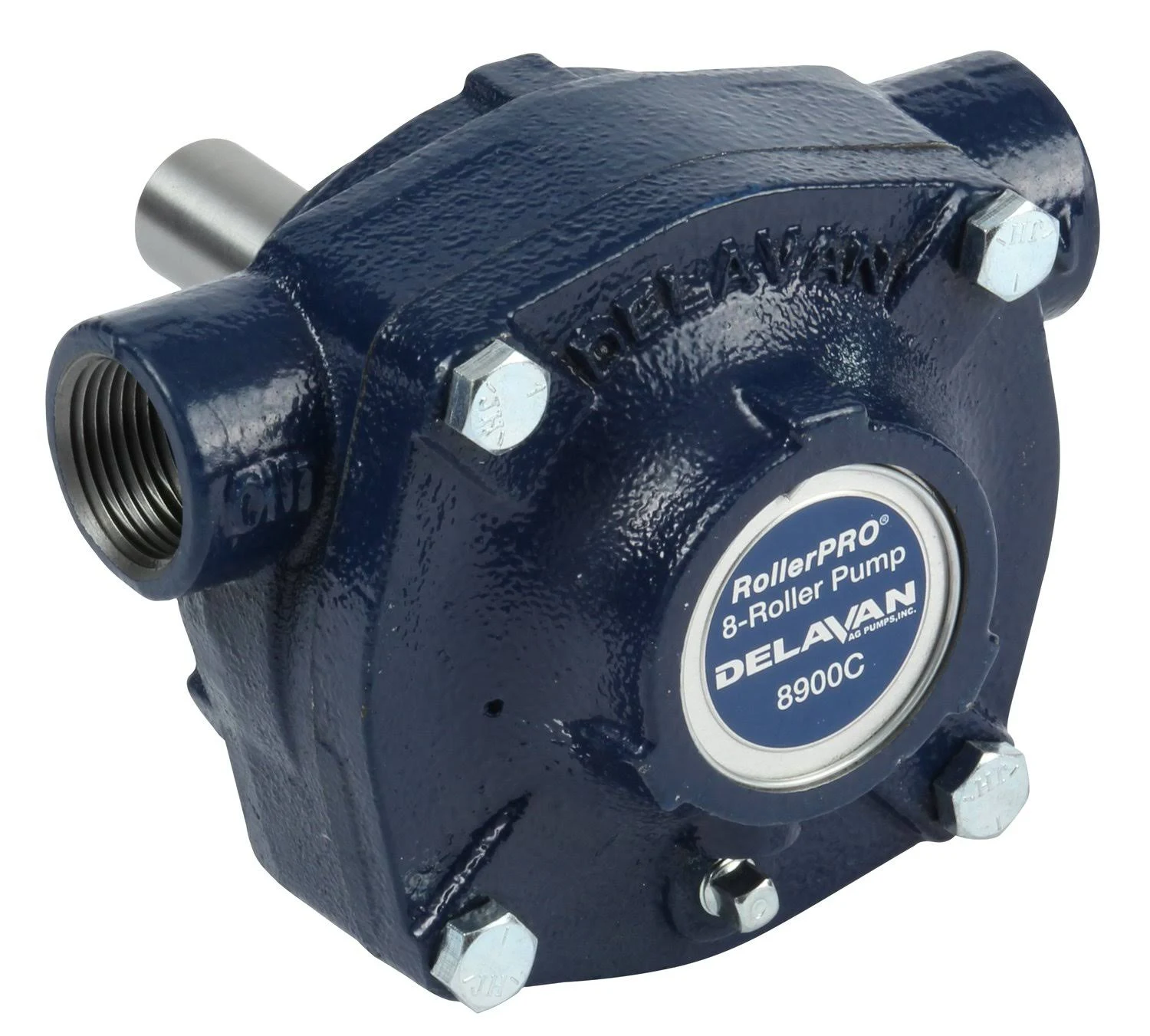Delavan 8 Roller Pro Pump Cast Iron, 8900C