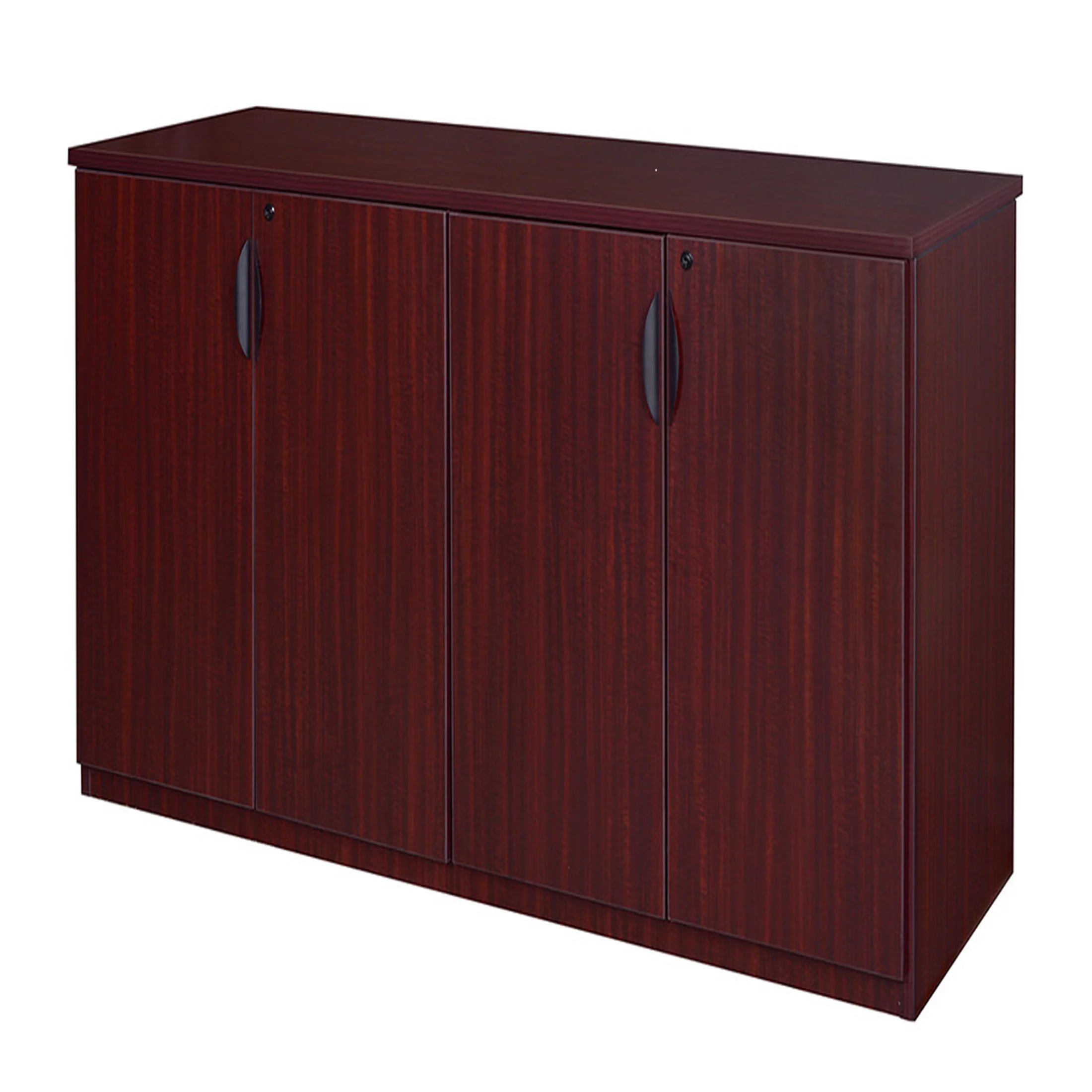 Office Pope Office Office Credenza Cabinet, 72" Storage Cabinet (Mahogany)