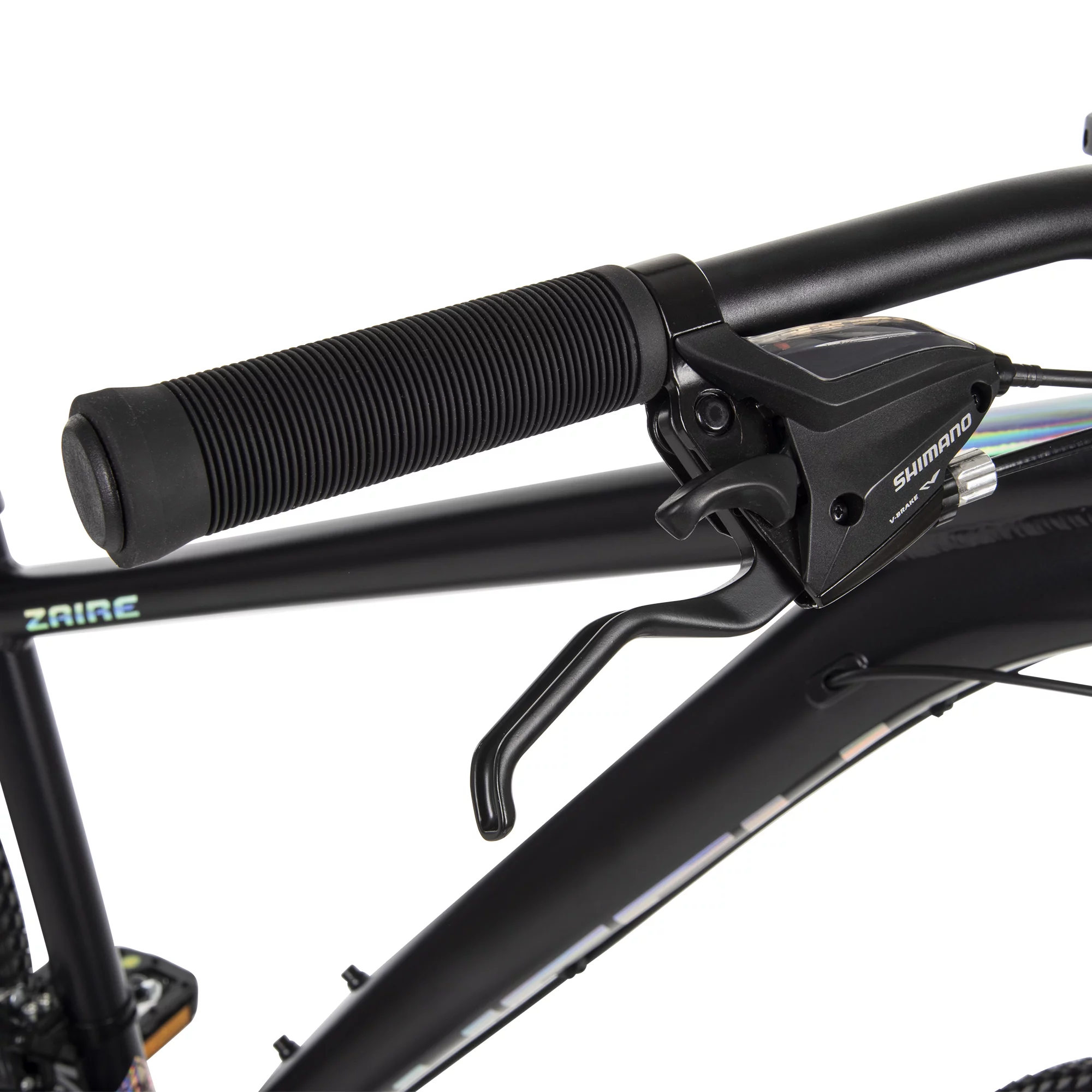 Huffy Zaire Mens' 27.5" 21 Speed Aluminum Hardtail Mountain Bicycle, Black
