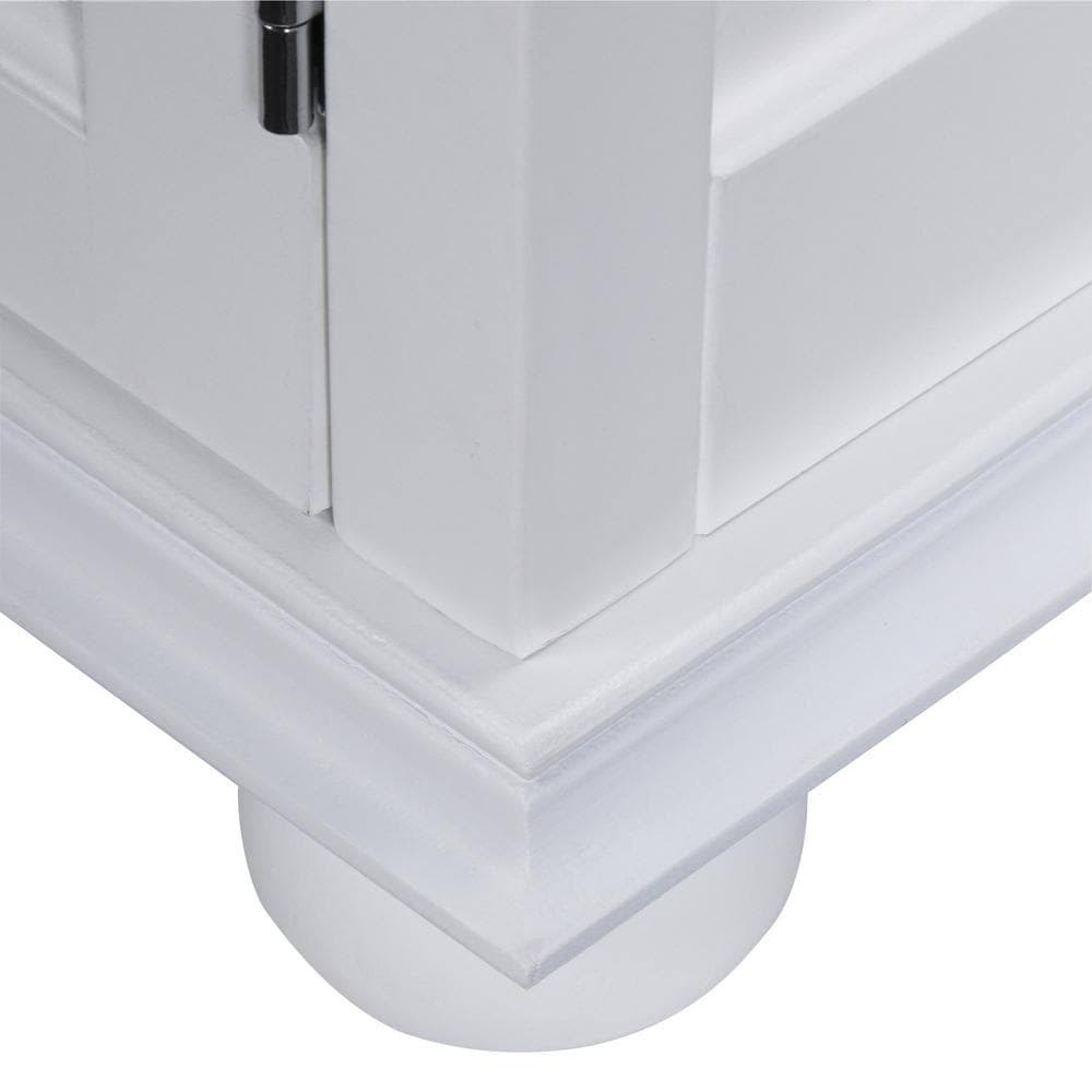 Home Decorators Collection Hampton Harbor 15 in. W x 10 in. D x 67-1/2 in. H Linen Cabinet in White 3987010410