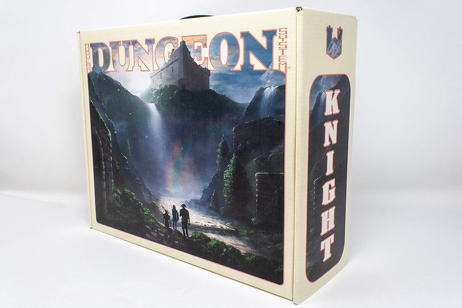 Modular Dungeon System: Tabletop & RPG Terrain Game Set for Dungeons & Dragons, Pathfinder, Castles & Crusades, 13th Age, Runequest, Asunder, Zombicide, and More! - Knight Set (460+ Pieces 1008 sqin)