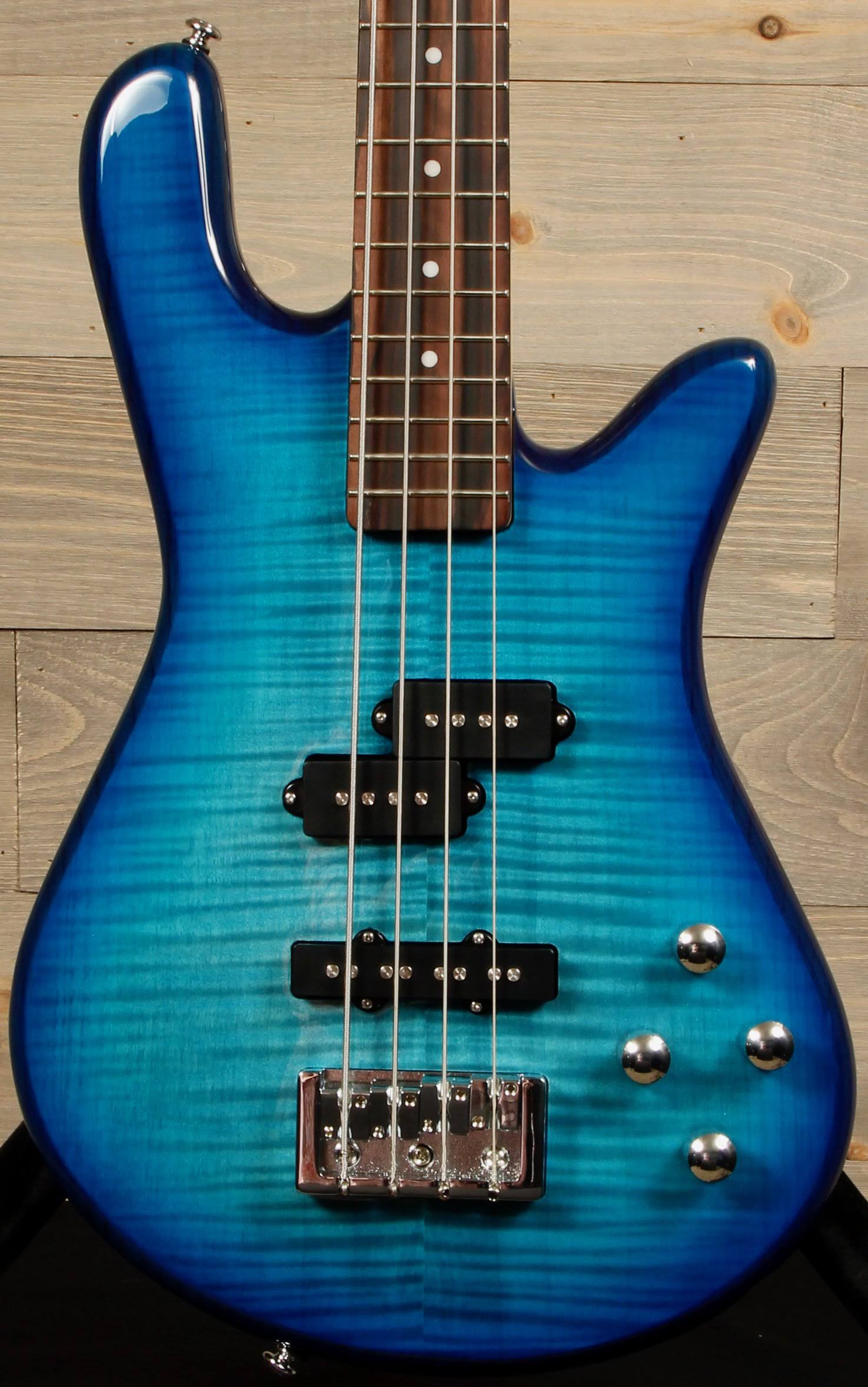 Spector Legend 4 Standard Bass Guitar - Blue Stain Gloss