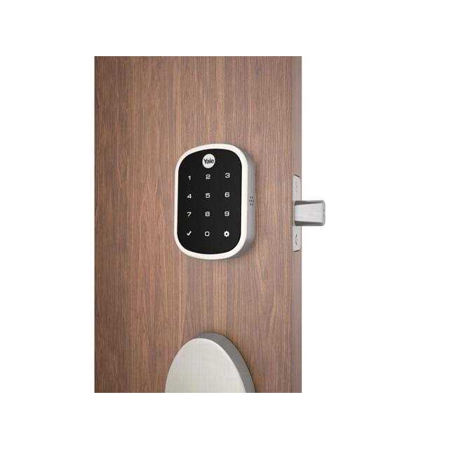 Yale Yrd256-ZW Real Living Slim Keyless Deadbolt with Touchscreen Keypad and Bluetooth with Z Wave - Shop Hardware Tools Online Store