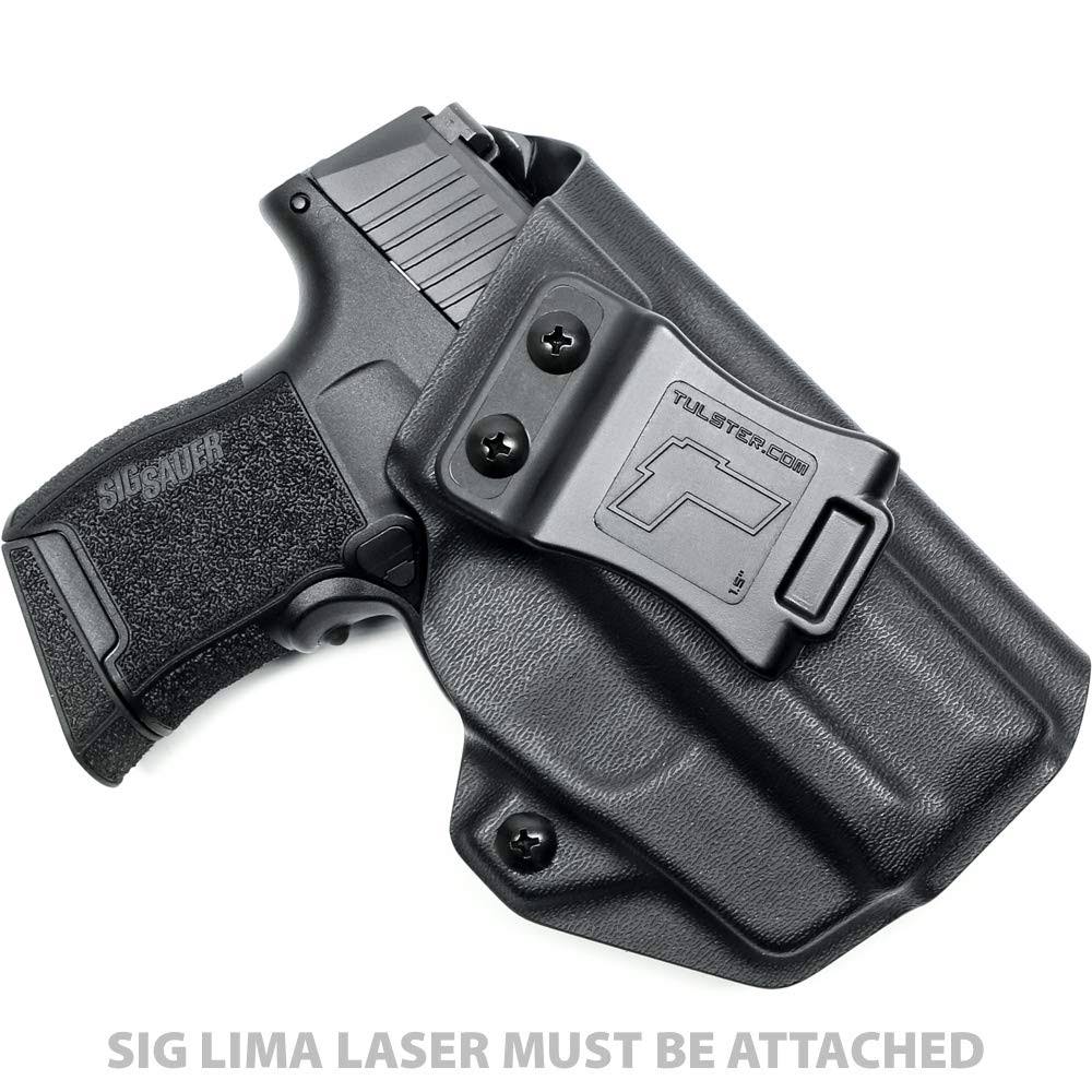 Tulster IWB Profile Holster in Right Hand Fits: Sig P365/P365 SAS w/Lima Laser