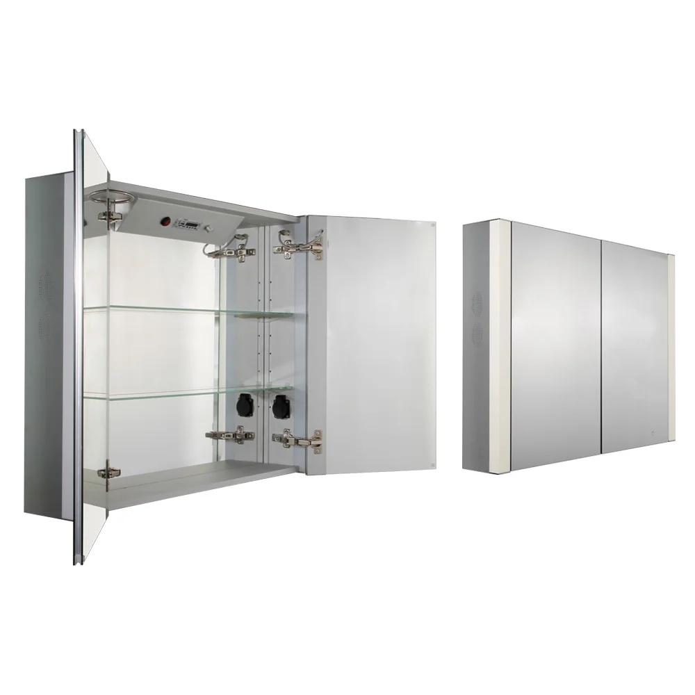 Whitehaus WHFEL7089-S 35 in. Musichaus Double Door Cabinet