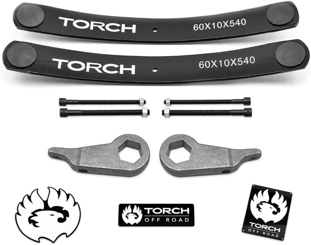 TORCH 3" -Leveling Lift Kit for 2001-2006 Ford Explorer Sport Trac Add-A-Leaf 4X4 4WD - Torsion Bar Suspension ONLY