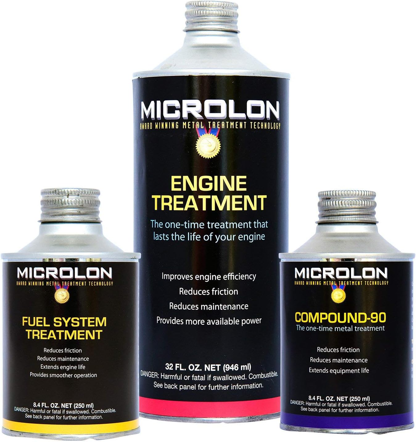 Microlon MIL Standard Engine Treatment Kit 6-8 Cylinder