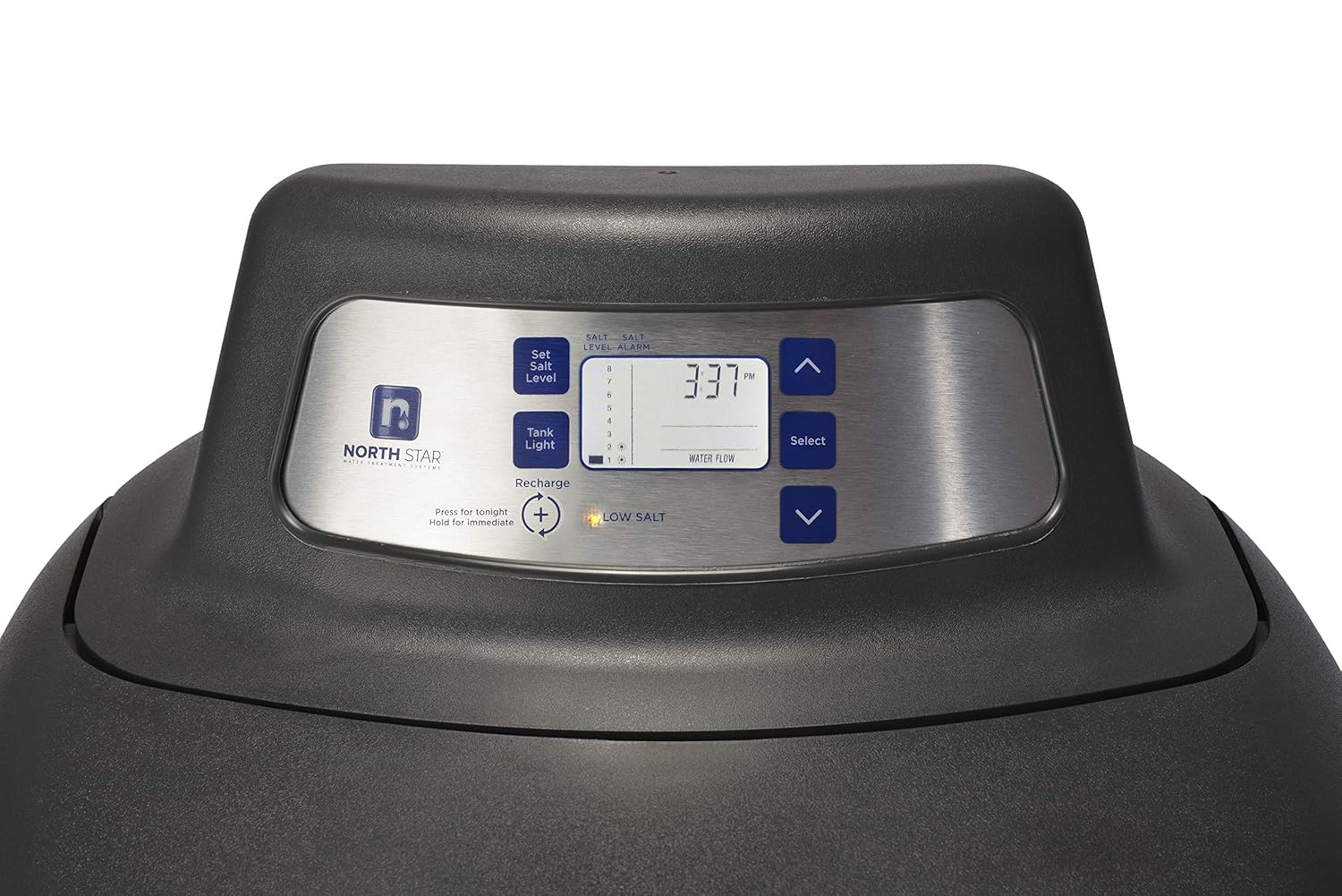 North Star NSC31 Water Softener | 31,300-Grain Capacity | AutoSense Salt-Saving Technology | For Homes With 1-5+ Persons | NSF Certified to Reduce Hard Water Scale (NSC3118)