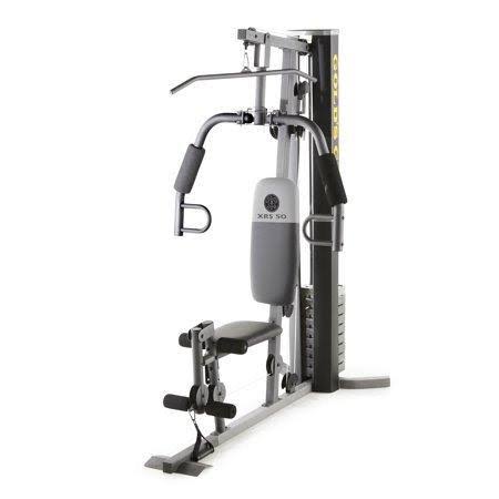 Gold&s Gym XRS 50 Home Gym with High and Low Pulley System