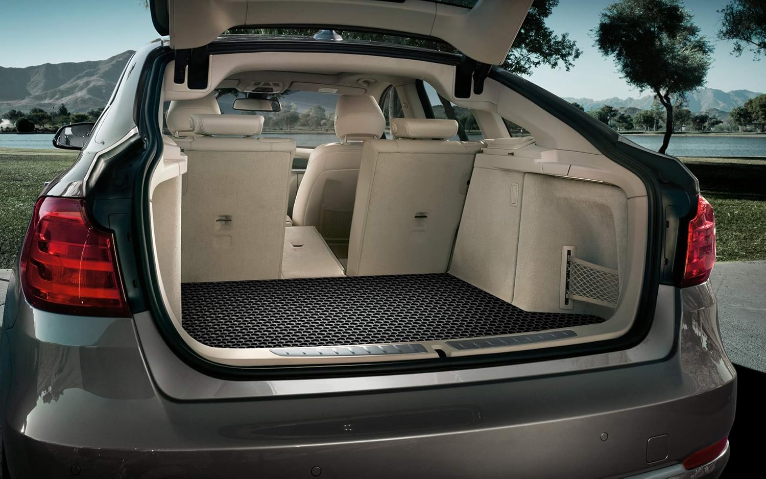 TOUGHPRO Floor Mats Accessories 1st + 2nd + 3rd Row + Cargo Mats Accessories Compatible with Honda Odyssey (8 Seater) All Weather Heavy Duty Black Rubber 2011 2012 2013 2014 2015 2016 2017
