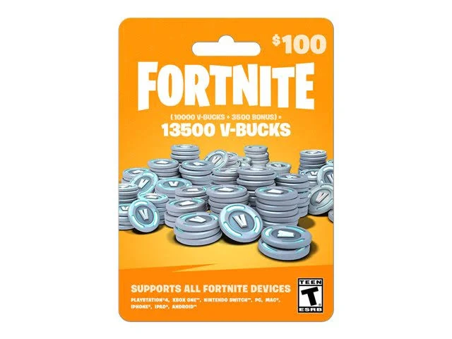 Fortnite In-Game Currency Card