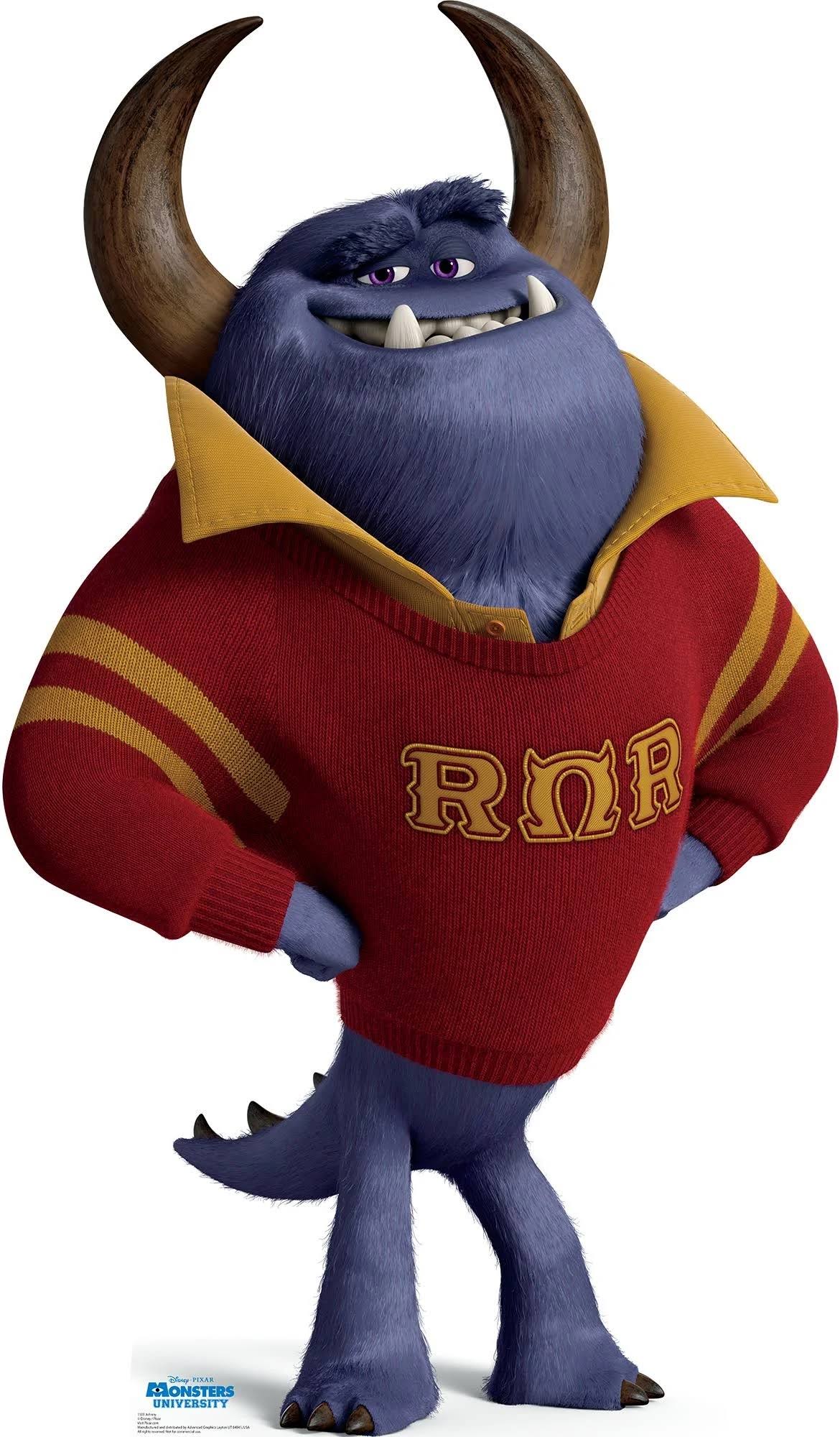 Johnny Monsters University Cardboard Cutout