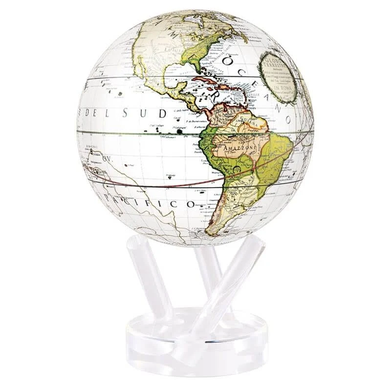 4.5x22 White Cassini Terrestrial MOVA Globe