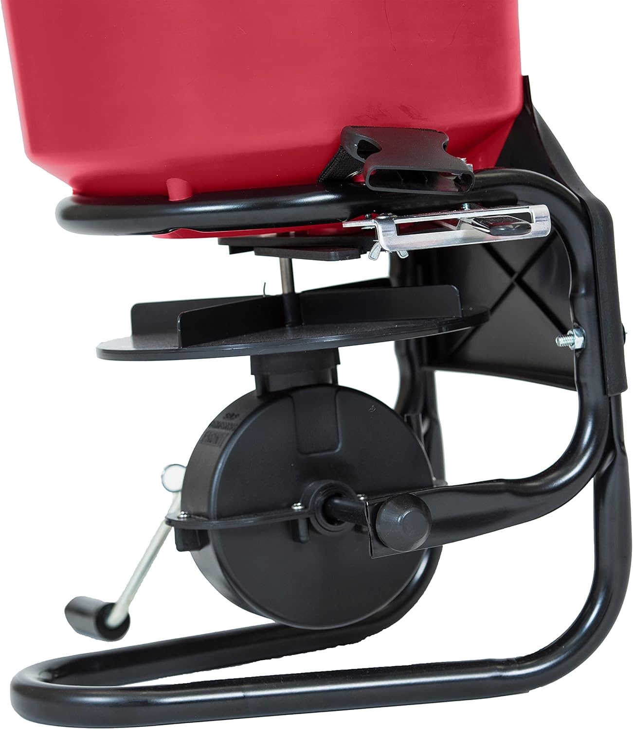 EarthWay 3100 Professional 40 LB Portable Chest Mount Hand Crank Broadcast Spreader Including Even Spread Technology, Comfortable & Adjustable Harness Strap and Rain Cover