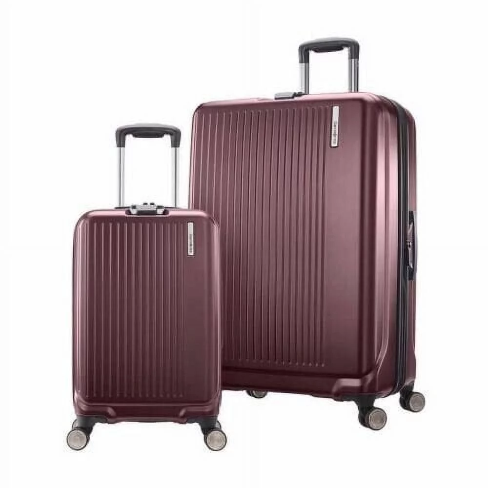 Samsonite Amplitude 20" and 27" Amplitude Hardside Luggage Set 2 Piece Merlot
