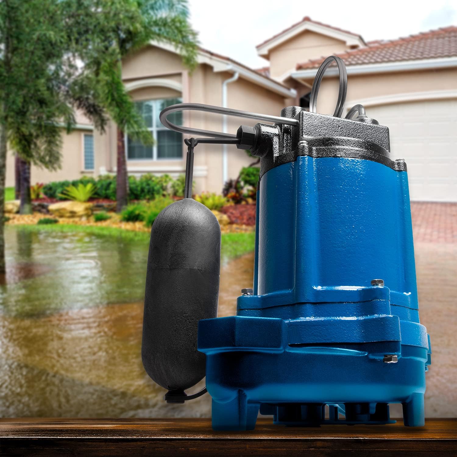 LG-SC75SA 3/4 hp Cast Iron Sump Pump with Snap Action Switch