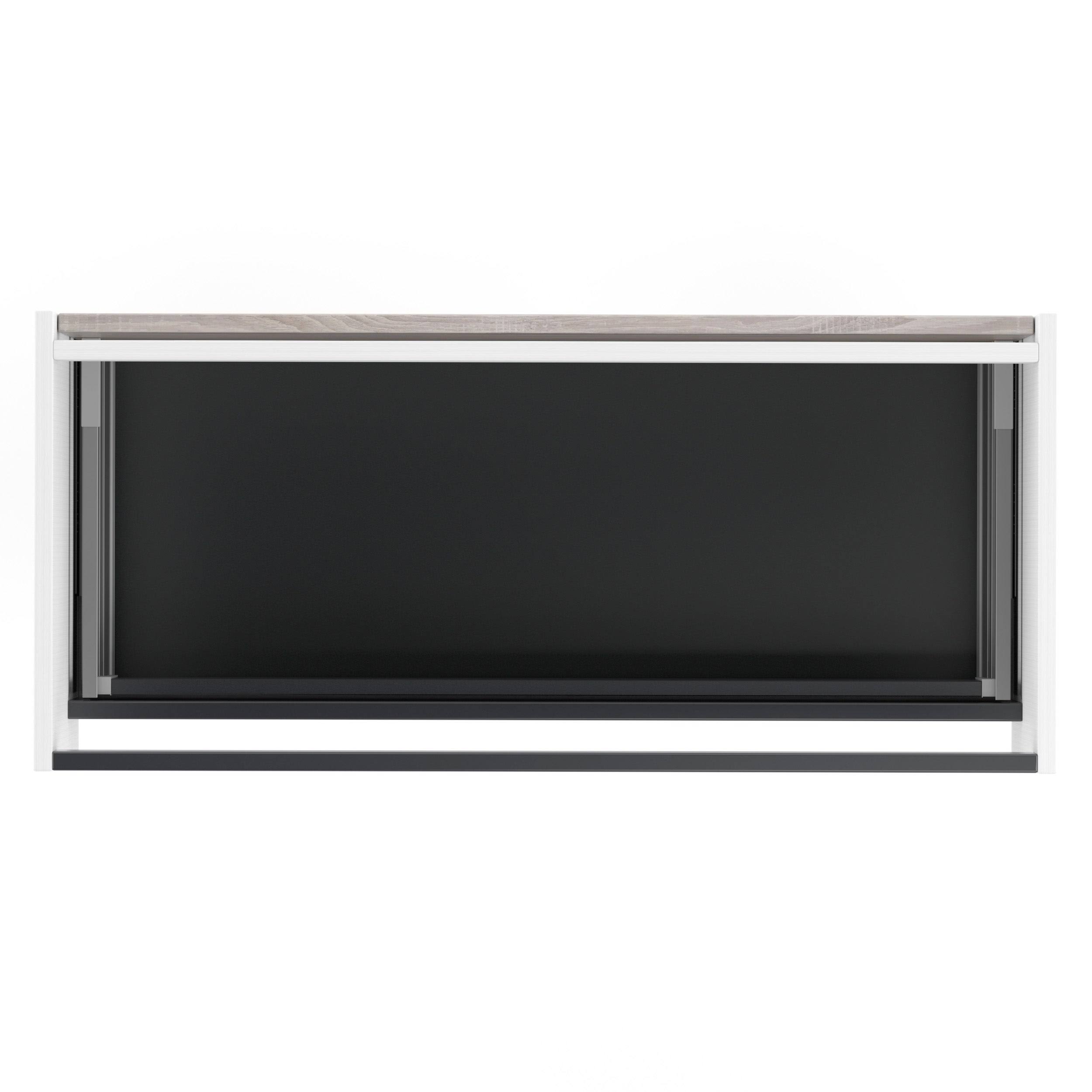 32x22 Bathroom Vanity Cabinet + Ceramic Sink | Tribeca | W 32 x H 20 x D 18 in RHD Weathered