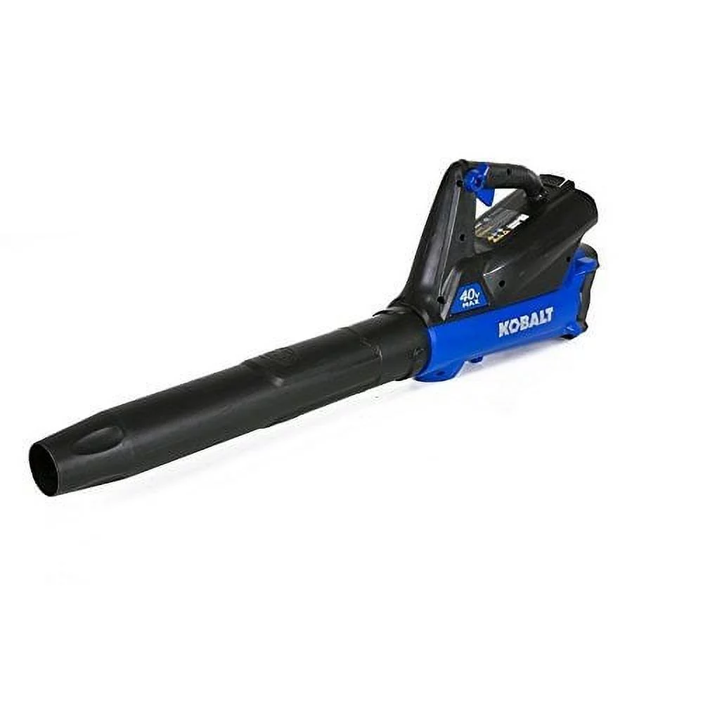 Kobalt 40-Volt Lithium Ion Li-ion 350-CFM 100-MPH Medium-Duty Cordless Electric Leaf Blower Tool Only - Battery/Charger Not Included - Curated Treasures Market