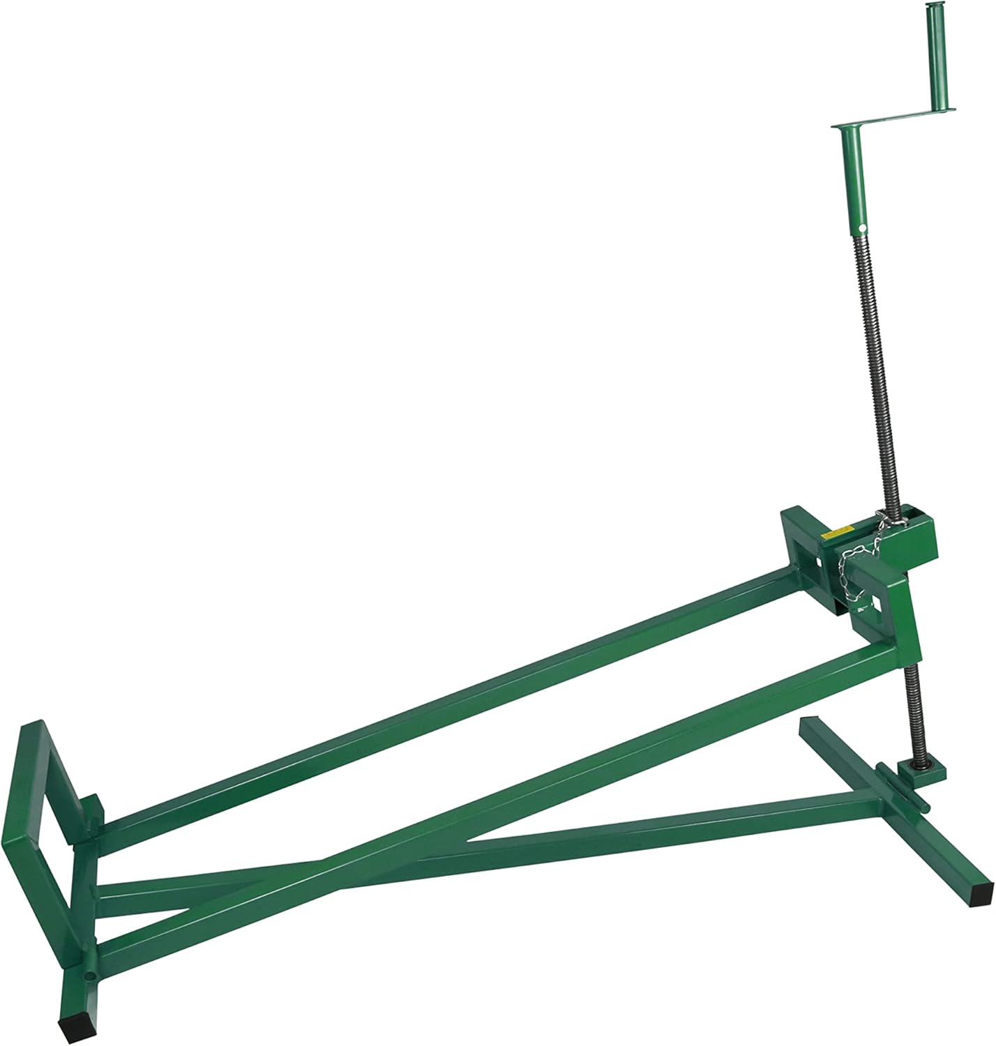 CAROOZE Lawn Mower Jack Lift Heavy Duty Tractor Wheel Lifting Tool Garden High Duty Holder Loading Capacity up to 300lbs Green Steel