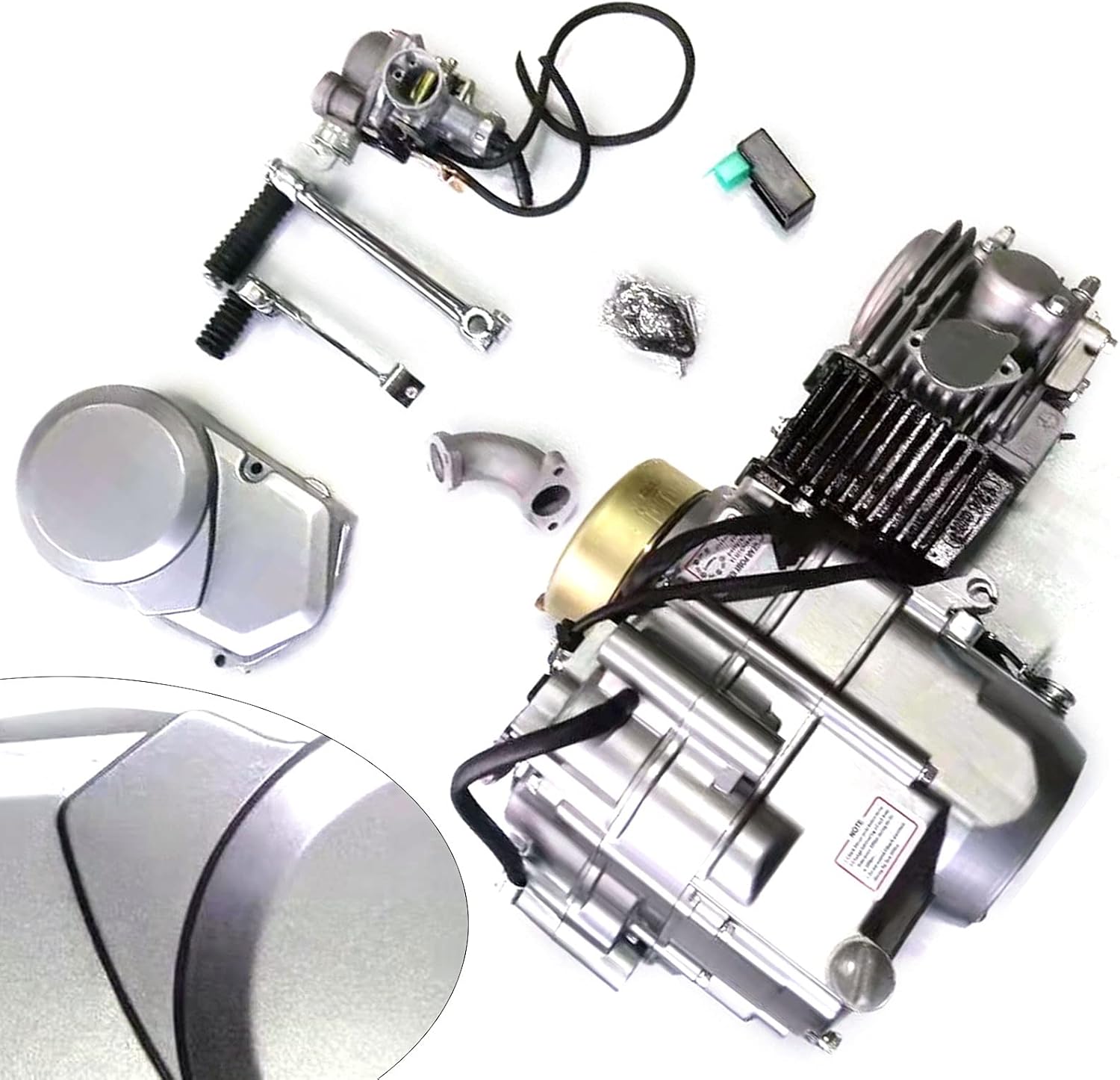 140cc 4-Stroke Racing Engine Single-Cylinder Motor For Pit Dirt Bike Honda CRF50