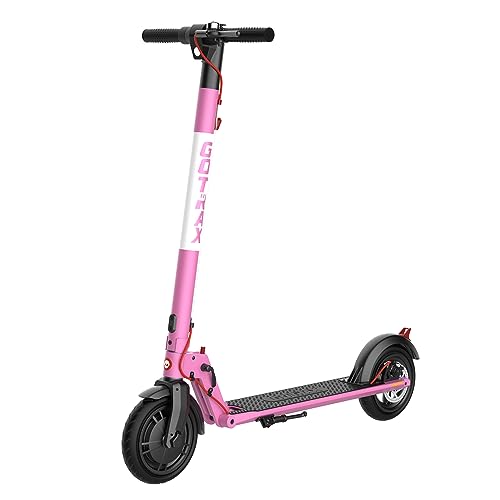 Gotrax GXL V2 Electric Scooter, 8.5" Solid Tire, Max 9 Mile and 15.5Mph Speed Power by 250W Motor, Lightweight 25.95lb, Cruise Control Aluminum Alloy Frame Foldable Commuting Escooter for Adults 13+
