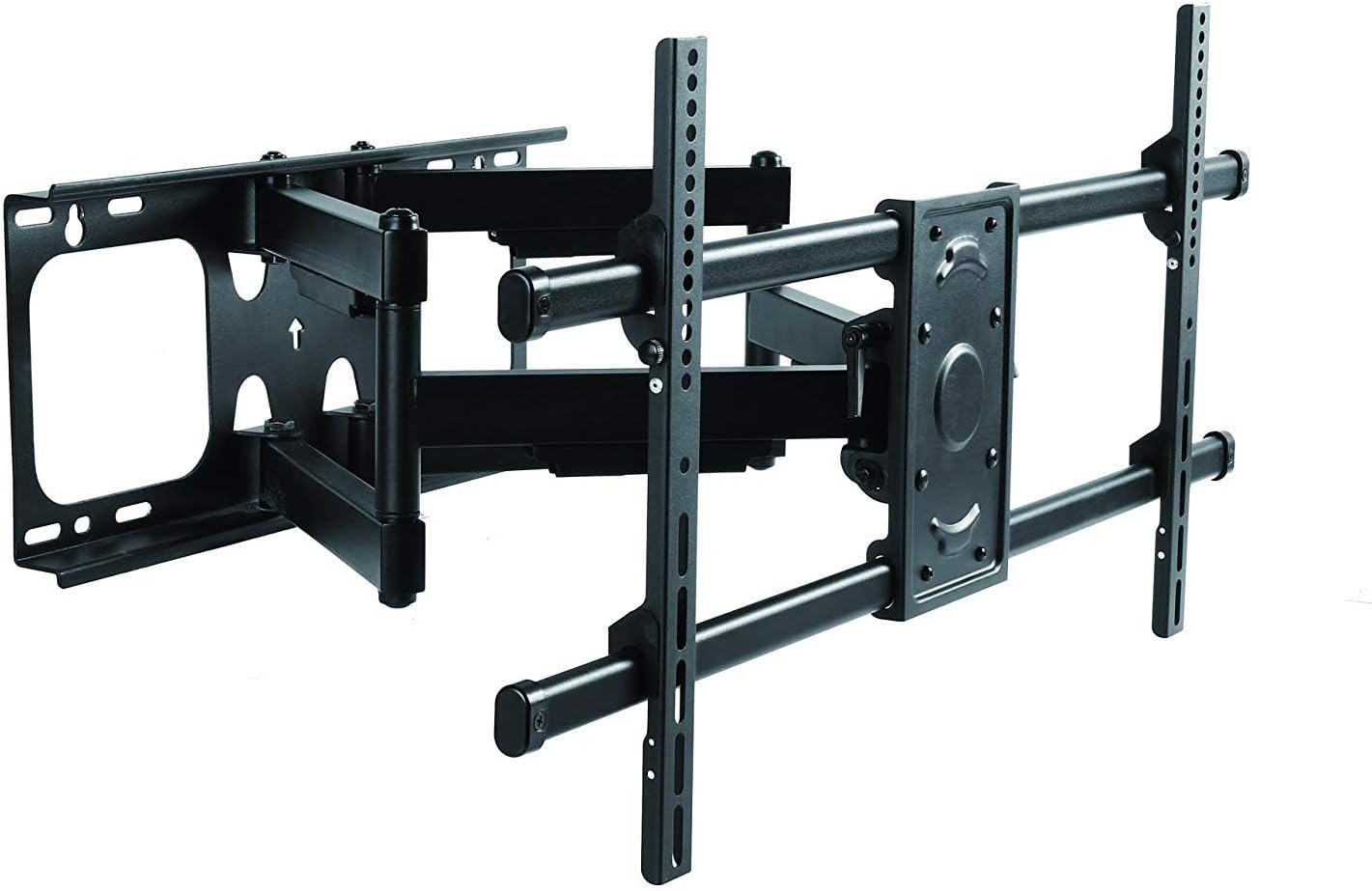Premium Mount - Heavy Duty Dual Arm Articulating TV Wall Bracket for LG C1 83 inch class 4K Smart OLED w/AI ThinQ (OLED83C1PUA) Tilt & Swivel with Reduced Glare Buy Smart, ARM2021-32