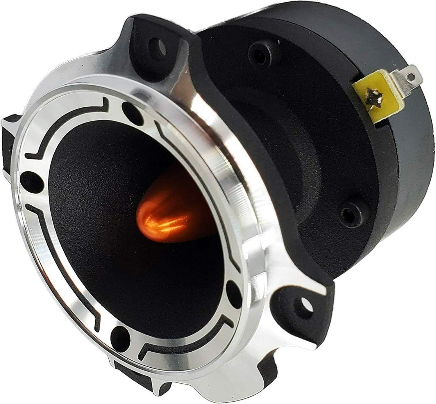 4X Gravity WZ40TW 2400 Watts Maximum Power Handling Warzone Series Heavy Duty Titanium Super Tweeter Loud Speaker 4-Ohms with Aluminum Frame -2nd Gen
