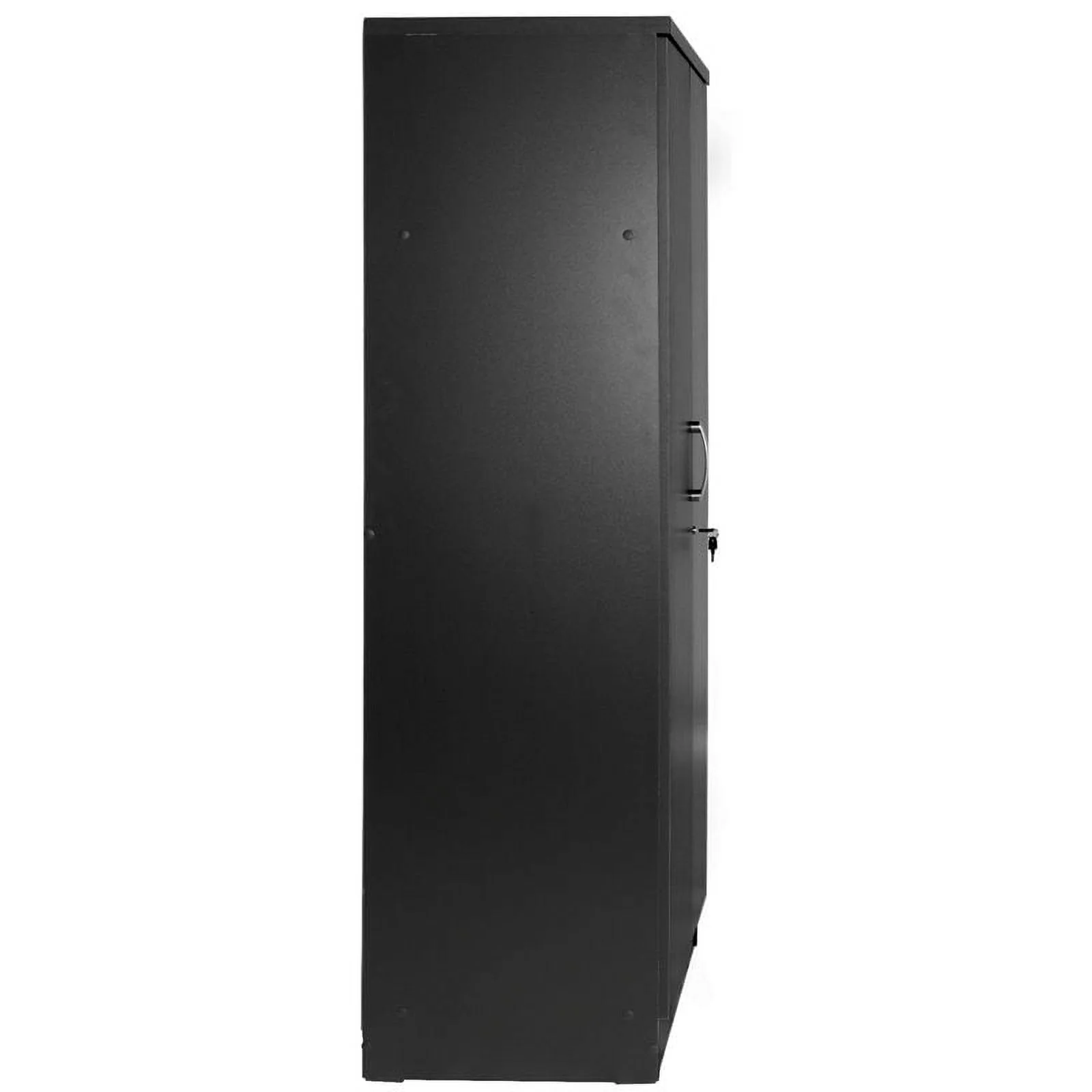 Home Square 3-Piece Set with Full Bed Armoire Wardrobe Cabinet and Nightstand