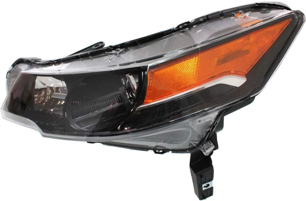 CarLights360: For Acura TL Headlight Assembly 2012 2013 2014 Passenger Side | HID | DOT Certified | AC2519118