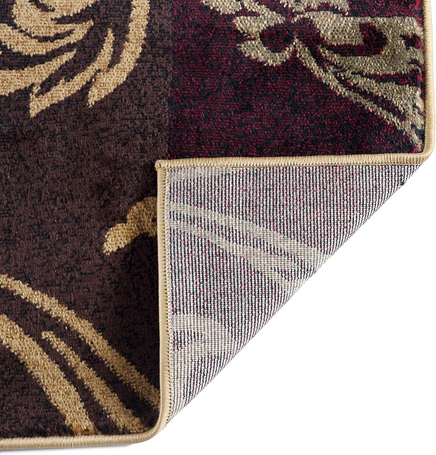 Reagan Transitional Floral Multi-Color Rectangle Area Rug, 8' x 10'