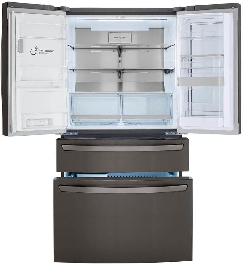 23 cu. ft. Smart wi-fi Enabled InstaView™ Door-in-Door® Counter-Depth Refrigerator with Craft Ice™ Maker