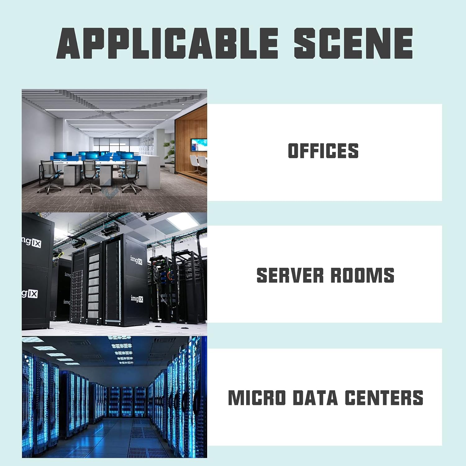 18U 19" Open Frame Server Rack - 4 Post Adjustable Depth 22-40" Mobile - Free Standing Rolling Network/Computer Equipment Data Rack (Black)
