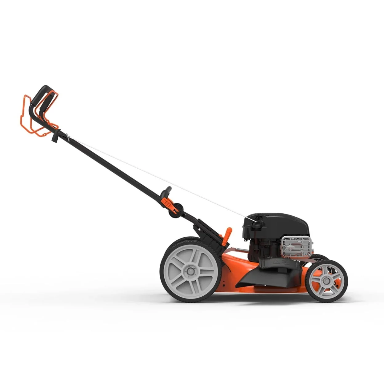 Yard Force Lawn Mower 20 inch 125cc e450 Series Briggs & Stratton Gas Walk Behind with Side-Discharge Cutting System