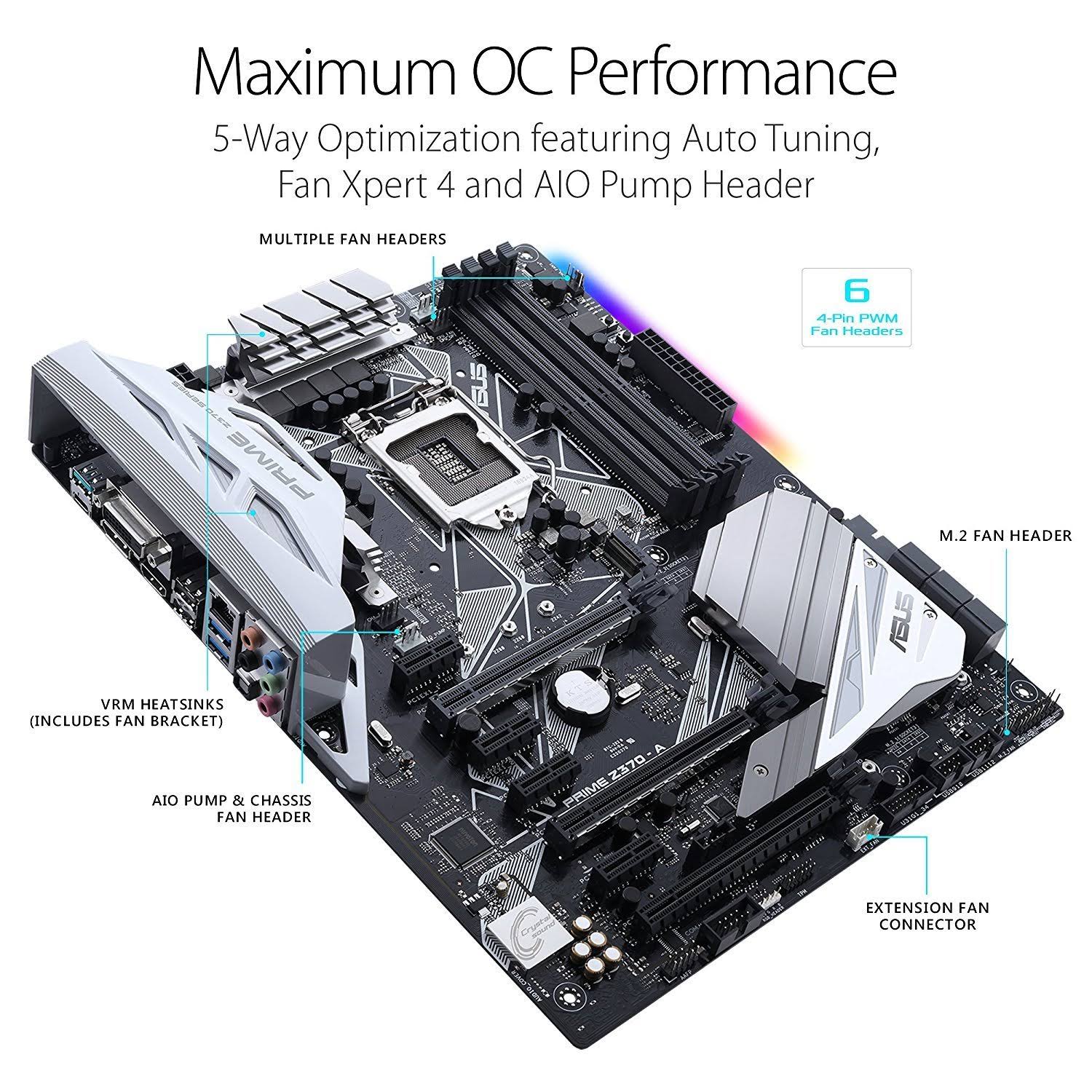 ASUS PRIME H310M-E with Intel H310 microATX Motherboard - LGA1151 Socket