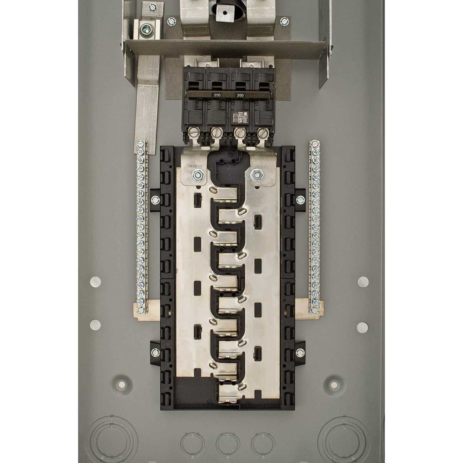 Siemens MC2040B1200S 20 Space 40 Circuit 200-Amp Surface Mount Meter Load Center - Shop Hardware Tools Online Store