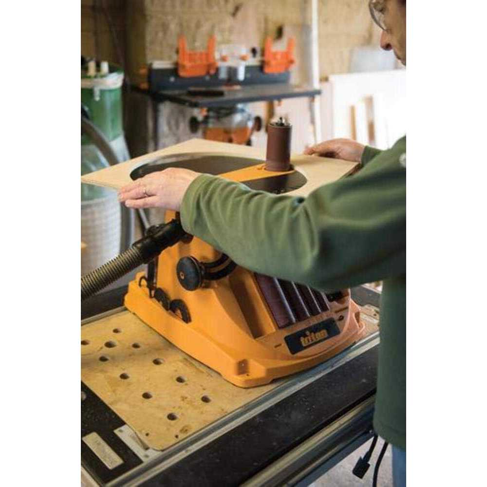 Triton Oscillating Spindle &amp; Belt Sander TSPST450 - Shop Hardware Tools Online Store