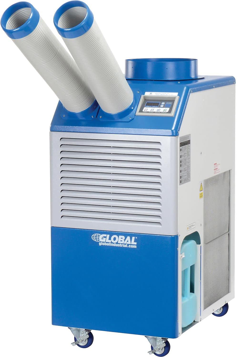 Global Industrial Industrial Portable AC, 1.5 Ton w/Cold Air Nozzles 16,800 BTU, 115V
