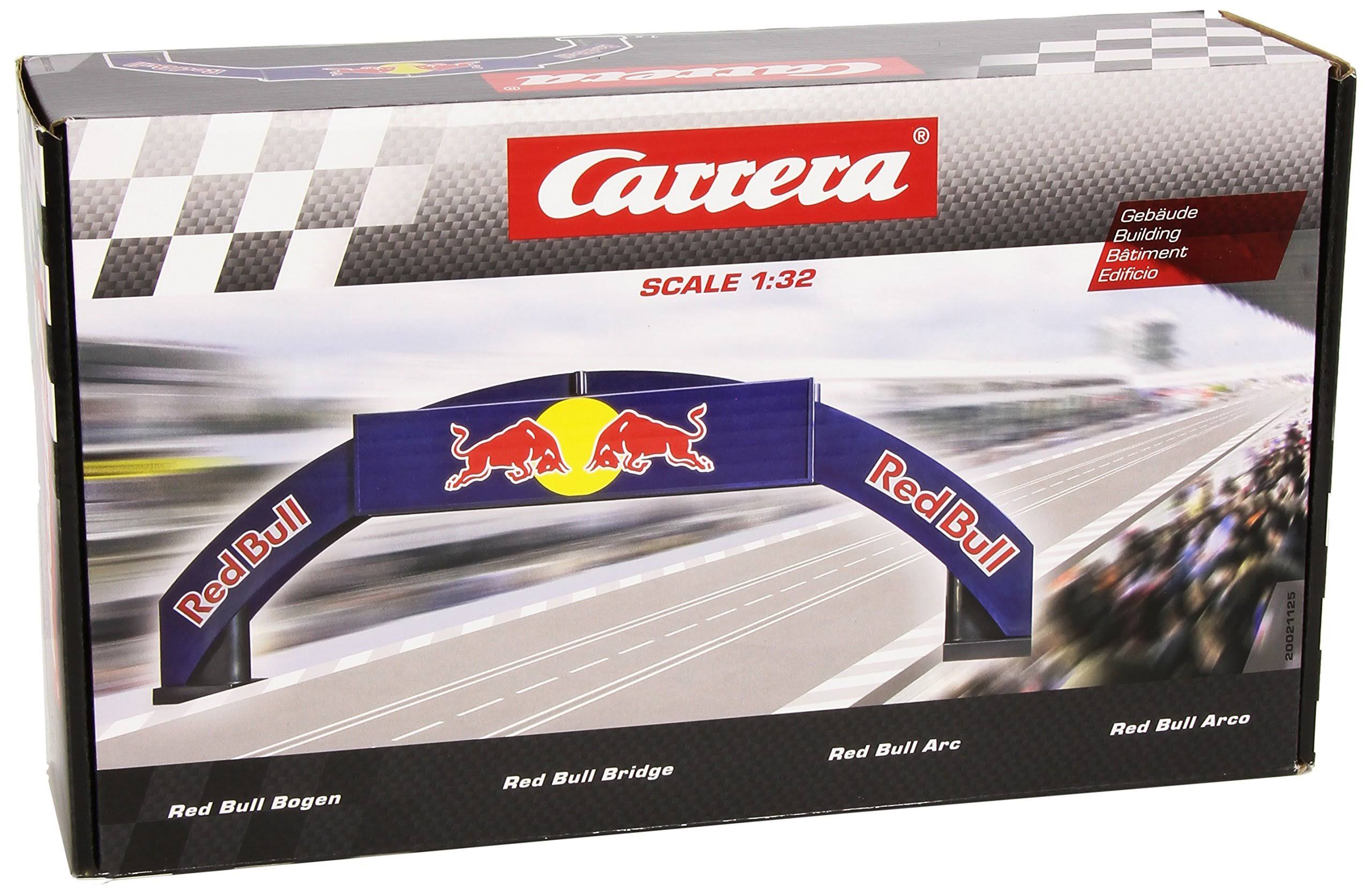 Carrera Deco Bridge Red Bull for Slot Car Track