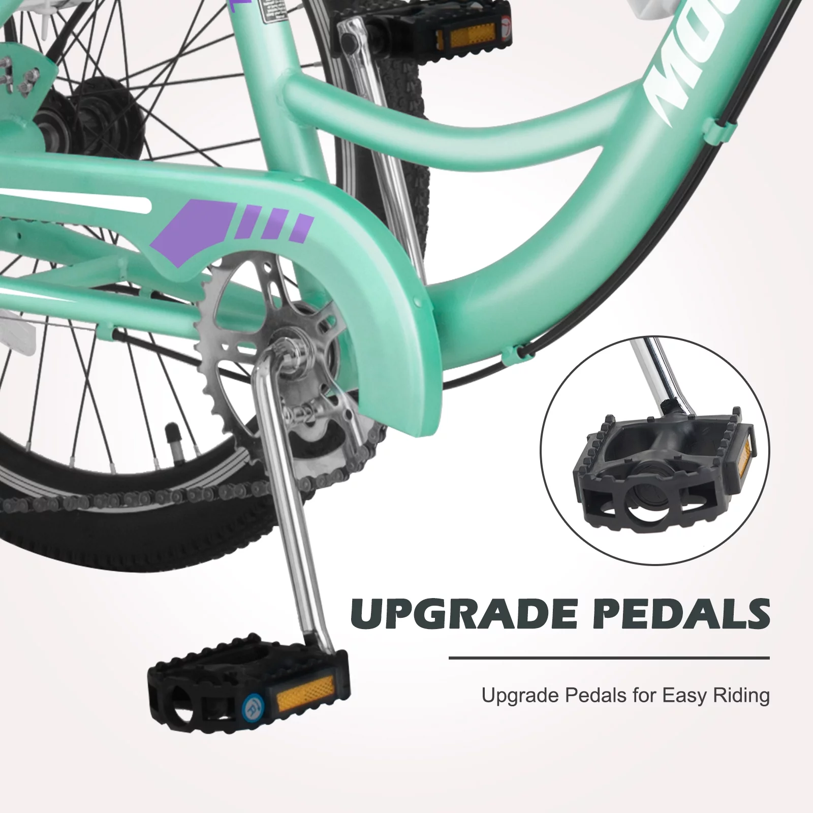 LILYPELLE 24 Adult Tricycle 7 Speed, Three Wheel Bikes for Adults 400lbs,Low-Step Through Trike Cruiser for Exercise Shopping Outdoor Activities,Cyan